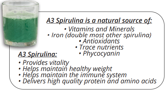 xellis spirulina facts